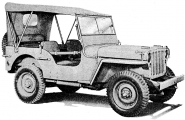 Čalounění, plachty a popruhy - Willys MB, Ford GPW, M201