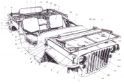 Karoserie - Willys MB, Ford GPW, M201
